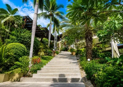 Chambre sur les hauteurs avec lit double — Sunset Beach Villas